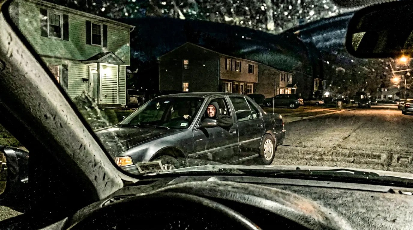 Criminal surveillance at night