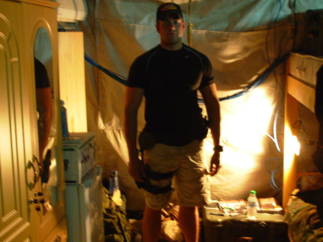 Adam Seegmiller in tactical environment